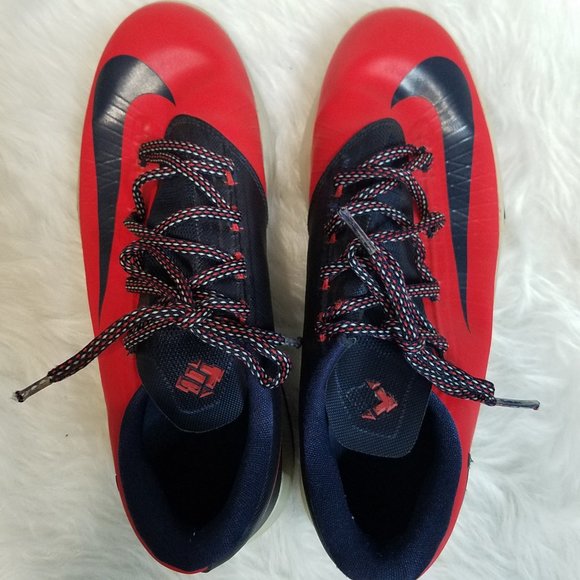 KD 6 "DC" Nike Red and Blue, Size Y6 - Picture 4 of 6